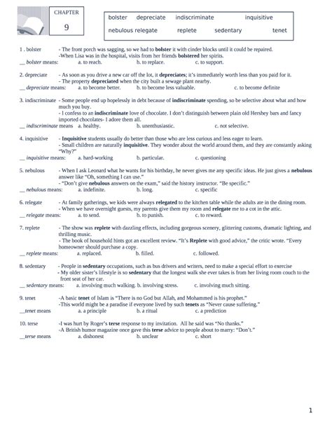 Ten words in context chapter 2 answer key. Chapter 14 Ten Words in Context. 10 terms. mrvicg57. Preview. Paige ISEE Vocabulary Test 1B. ... Unit 2: Chapter 11/Unacceptable boyfriends. Teacher 10 terms ... 