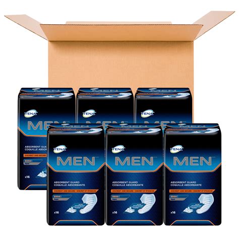 Tena Incontinence Guard for Men, Super Absorbency, 96 Count