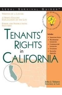 Tenants rights in california legal survival guides. - List of epic heroes in literature.