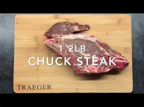 Tender Chuck Steak on the Kamado Joe & Traeger Timberline