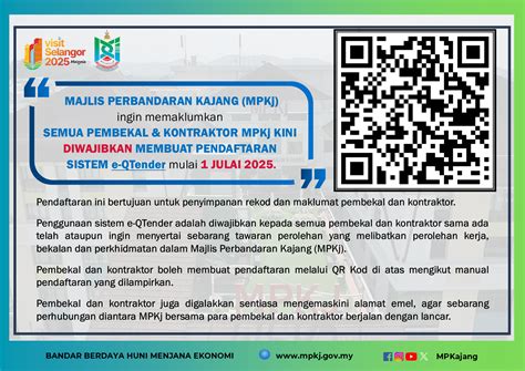 Tender selangor mpkj. .  ...