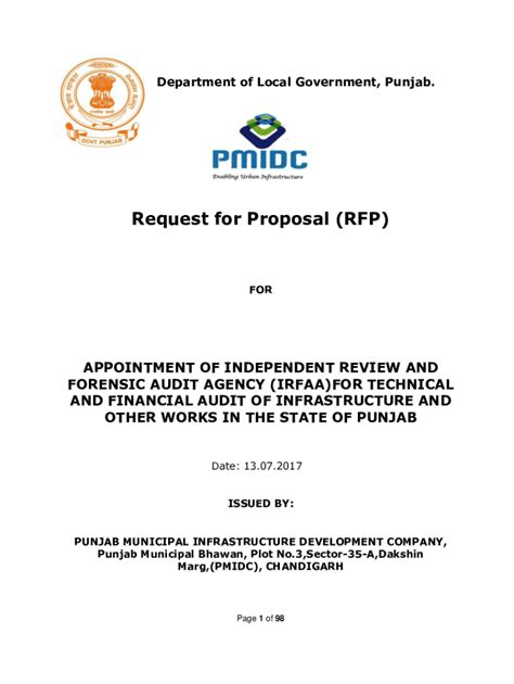 Tenders request for proposal (rfp) appointment of ...