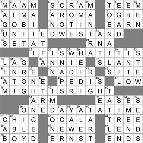 Wisecrack's cousinCrossword Clue. Crossword Clue. We have found 40 answers for the Wisecrack's cousin clue in our database. The best answer we found was MOT, which has a length of 3 letters. We frequently update this page to help you solve all your favorite puzzles, like NYT , LA Times , Universal , Sun Two Speed, and more.. 