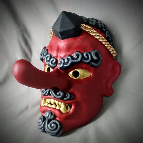 Tengu Mask - Etsy