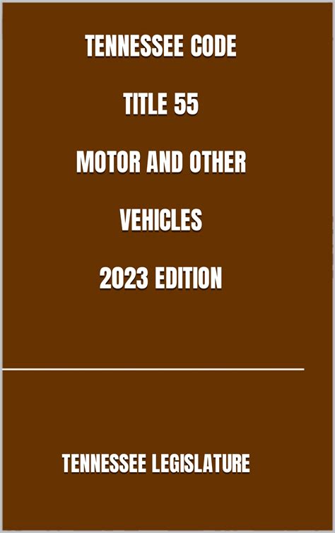 Tennessee code title 55.  This is a privately-run project that seeks t...