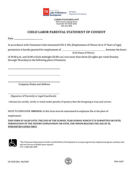 Tennessee form consent: Fill out & sign online DocHub