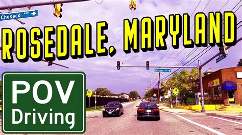 Tennessee to Rosedale (Maryland) drive - plan a road trip