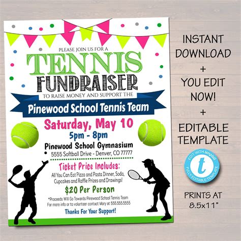 Tennis Fundraising Ideas