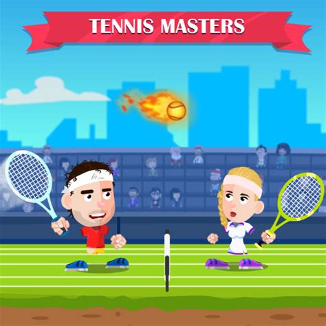 Play Tennis Masters, a game where you can choose from 17 character
