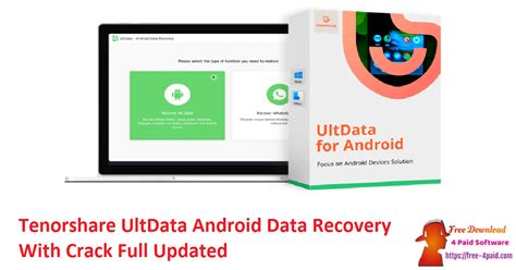 Tenorshare UltData Android Data Recovery 6.1.1.2 With Crack 