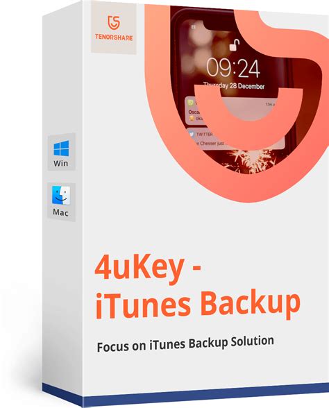Tenorshare 4uKey iTunes Backup 5.2.6.1 with Key