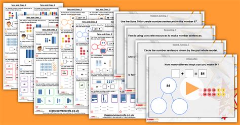 Tens and Ones 2 Year 2 Place Value Resource Pack