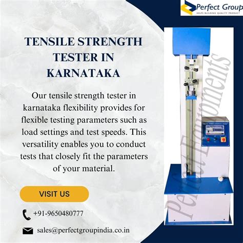 Tensile Strength tenders in Karnataka - tenderdetail.com