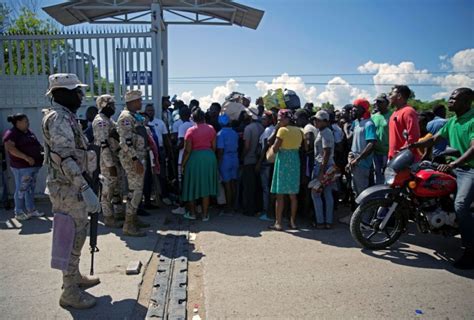 Tensions between Dominican Republic and Haiti flare after a brief armed standoff at the border