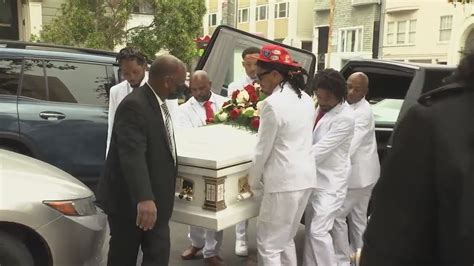 Tensions boil over as Banko Brown funeral begins