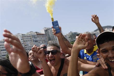 Tensions spike in Rio de Janeiro ahead of Copa Libertadores soccer final and after Copacabana brawl