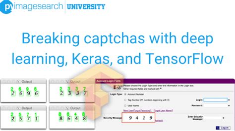 Tensorflow captcha solver.  To learn how to break captchas with deep learning, Keras, and Ten...