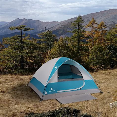 It has a partial rain fly, but only one door and no vestibule. $145 from Amazon. The best-selling Coleman Sundome 6-Person Tent has a footprint larger (100 square feet) than that of our top-pick ...