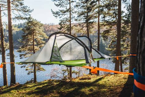 Tentsile - Mar 14, 2018 · Safari Stingray 3-Person Tree Tent is the most durable version of Tentsile's flagship and most loved tree tent model. With its huge amount of internal space and even bigger protected area underneath the tent, it is perfect for long term expeditions or semi-permanent camps. 