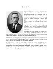 Teodoro gener biography