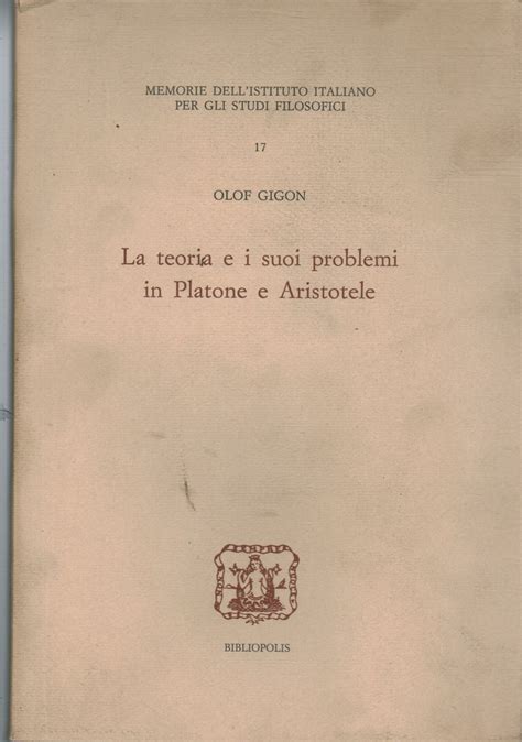 Teoria e i suoi problemi in platone e aristotele. - The pegasus programming manual by g e felton.