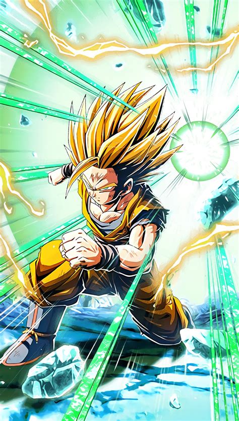 - Fulfills TEQ SSJ2 Gohan's conditions - Shares the same name as his LR counterpart - Passive ATK boost can run out in longer events: Card: Reasoning: SU B1: First Step as a Warrior Super Saiyan 2 Kale - Gives Universe Survival Saga Category allies +2 Ki and a 30% ATK and DEF boost. 