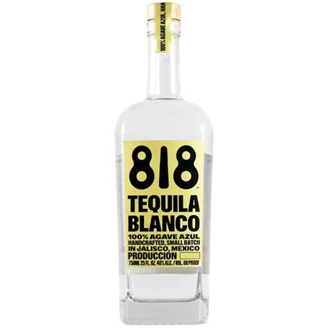 Tequila 818. Buy 818 Tequila by Kendall Jenner Online. 818 Tequila is produced using 100% agave azul handcrafted in small batches in Jalisco Mexico. 818 Tequila is the culimnation of over 4 years of work to create the perfect tequila. 