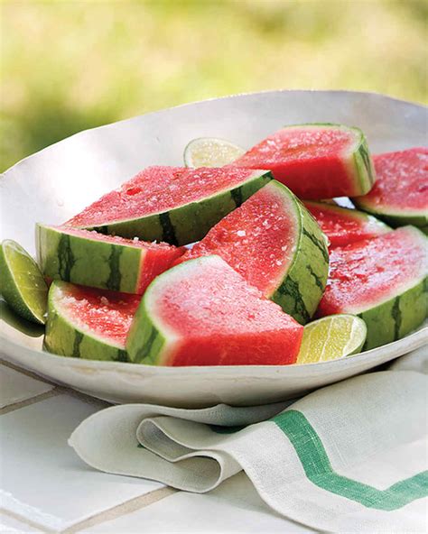 Tequila-Soaked Watermelon Wedges Recipe Martha Stewart