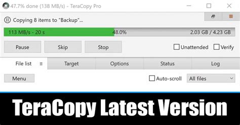 TeraCopy Pro Crack 3.5 With Key Free Download 