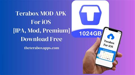 Terabox MOD APK For iOS IPA Mod Premium Download Free 2024