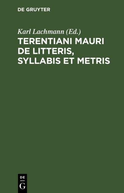 Terentiani mauri de litteris, de syllabis, de metris. - 1990 bayliner capri boats service manual.