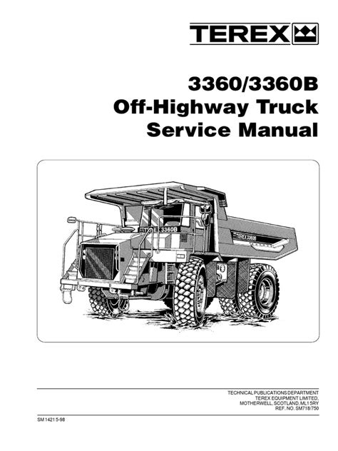 Terex 3360 3360b off highway truck service repair manual. - Creating characters the complete guide to populating your fiction.