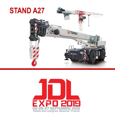 Terex Cranes - JDL EXPO has just opened its doors! Come.