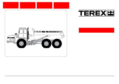 Terex ta30 articulated coal hauler parts catalog manual. - Lg 50la6205 service handbuch und reparaturanleitung.