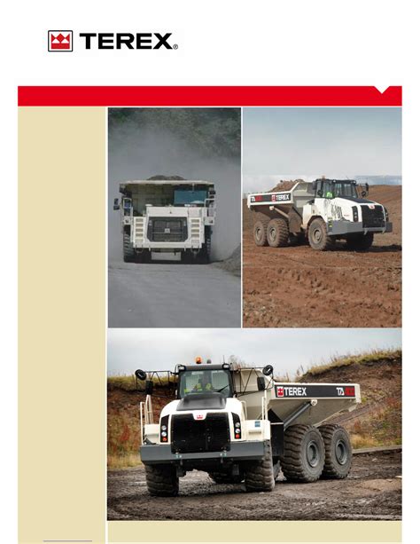 Terex ta400 articulated truck operation manual. - Manuale di ricostruzione di rotax 582.