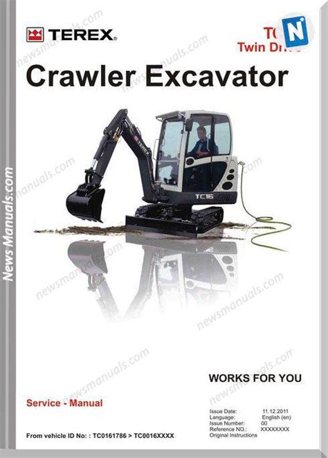 Terex tc16 twin drive crawler excavator service repair workshop manual download. - Triumph thunderbird 1600 2009 repair service manual.