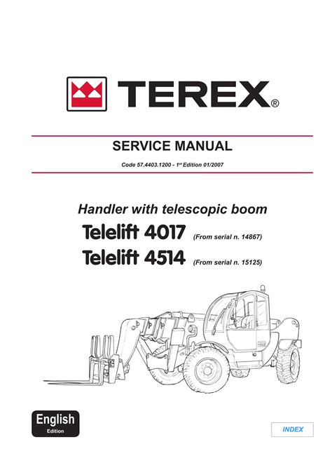 Terex telelift 4017 telelift 4514 telescopic handler service repair workshop manual instant. - Familiennamen nach freiburger quellen des 12.-15. jahrhunderts..