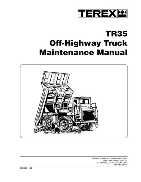 Terex tr35 off highway truck service repair manual. - Carrier bryant furnace install manual 395cav.