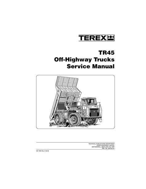 Terex tr45 off highway truck service manual. - Kawasaki vulcan 900 custom owners manual.