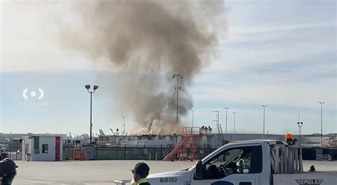Terminal at LAX goes up in flames; cause of fire under investigation  