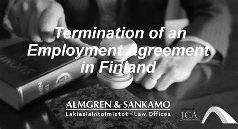 Termination Of An Employment Agreement Under The Finnish Law …