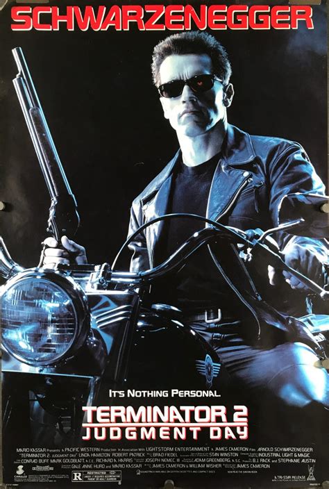 Terminator 2 movie. Terminator 2’s interesting in particular, because obviously the film itself was so, so much larger in scale and budget than the first, but that didn’t necessarily have to follow into the music ... 