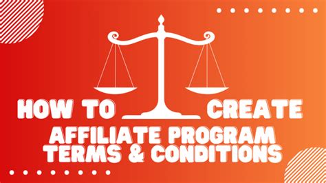 Terms and Conditions Affiliate Program Sellics