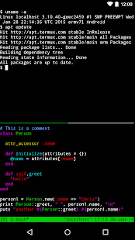 Termux apk.  Termux is an Android application that brings many of the Linux comm...