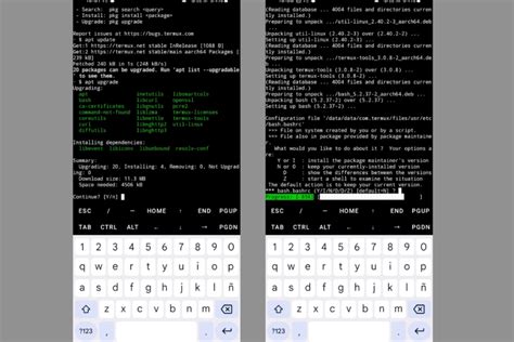 Termux install all packages android.  Termux does not support use of packages from the Debian...