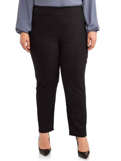 Country of Origin: Imported. Set Includes: Two pairs of sweatpants. Size: Model is 5'11" and is wearing a size 1X. Fit: Relaxed with a tapered leg. Rise: High-rise. Closure: Pull-on styling; covered elastic waistband with drawstring tie. Pockets: Two side pockets hold essentials. Features: Ankle length; elasticized cuffs; super-soft feel. Women .... 