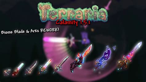 Terra blade calamity. Sounds. Use. The Floodtide is a craftable Hardmode broadsword that autoswings. The weapon can also be obtained by fishing after Calamitas Clone has been defeated and while under the effect of the Gills buff. When swinging the sword, it launches 2 shark-shaped projectiles which deal damage to enemies on contact. 