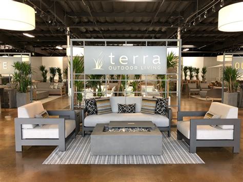 Terra outdoor. Weather-wise materials. Proportioned for small spaces and intimate groupings, the Marin collection pairs aluminum and teak with resilient cording that suspends and supports for exceptional comfort. Aluminum frames with rounded corners. Nesting 2-piece coffee table. 2-piece design features small table that nests under large table. 