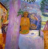 Terrace at Vernon, Pierre Bonnard: Analysis