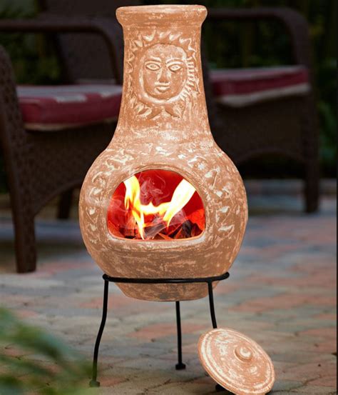 Terracotta chiminea - vacanzemurgiane.it